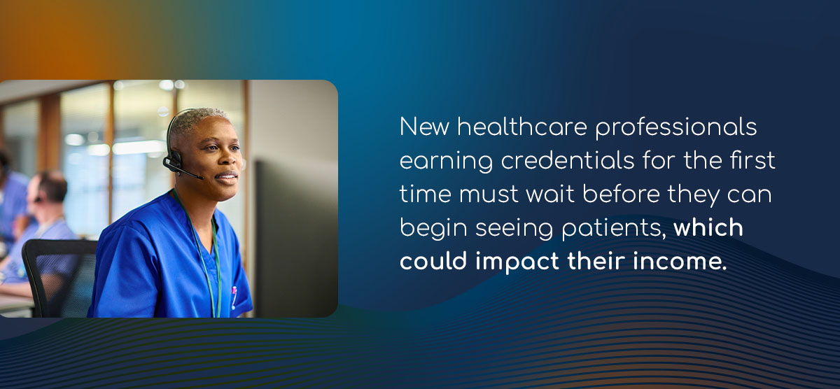 New Healthcare Professionals Earning Credentials