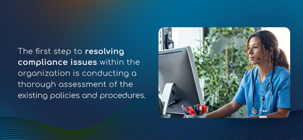 First Step to Resolving Compliance Issues