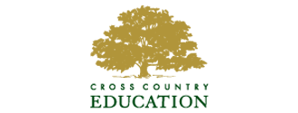 Cross Country Education logo.