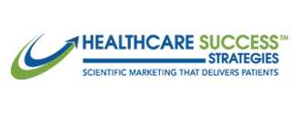 Healthcare Success Strategies logo with tagline "Scientific Marketing That Delivers Patients".