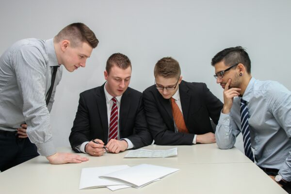 Men Having a Business Meeting