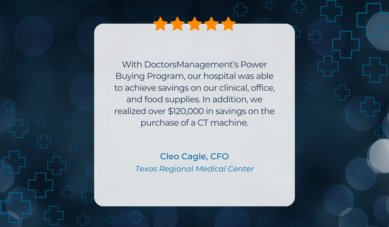 Power Buying | Texas Regional Medical Center